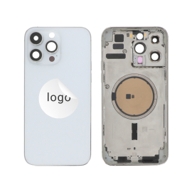 Capac spate Silver pentru iPhone 14 Pro Max OEM Pulled Grade B