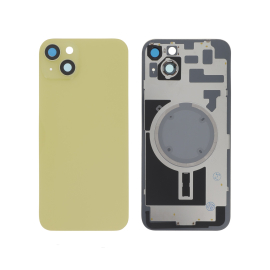 Capac spate Yellow cu MagSafe fara logo iPhone 14 Plus