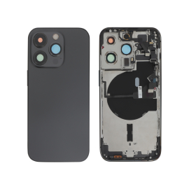 Carcasă completă Full cu MagSafe fara logo iPhone 14 Pro Space Black Compatibil
