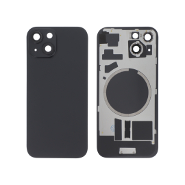 Capac spate iPhone 15 Black cu MagSafe fara logo