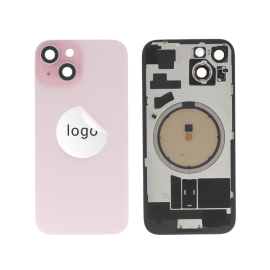 Sticlă capac spate Pink iPhone 15 OEM Pulled Grade B