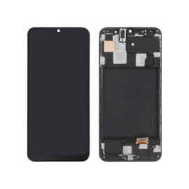 Display complet OLED cu ramă Samsung Galaxy A30 (A305F) Compatibil