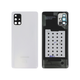 Capac spate White Samsung Galaxy A71 (A715F) Service Pack