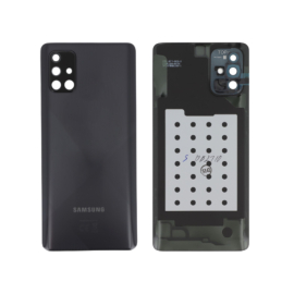 Capac spate Black Samsung Galaxy A71 (A715F) Service Pack