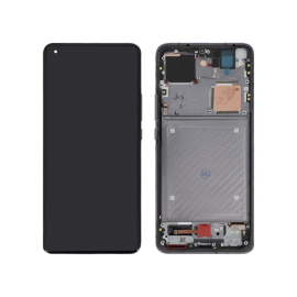 Display complet Xiaomi Mi 11 Pro 5G Black cu ramă Reconditionat